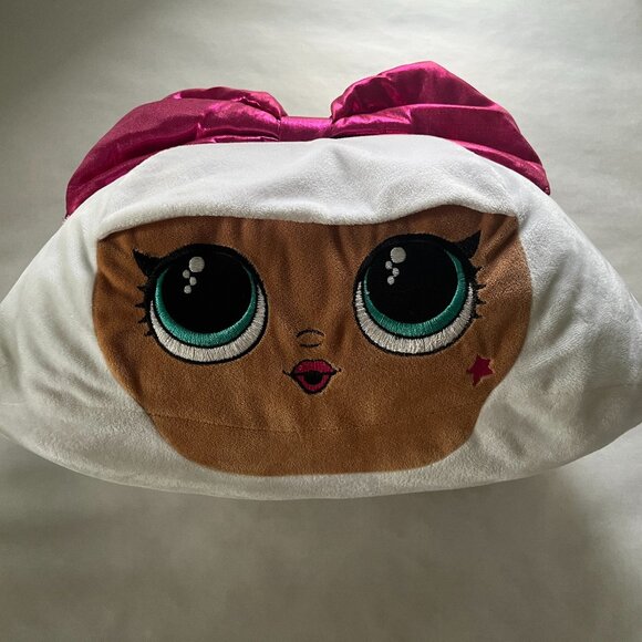 LOL SURPRISE! Doll PILLOW Diva Character Plush Cuddle 18" Wide x 12" High - Picture 4 of 8